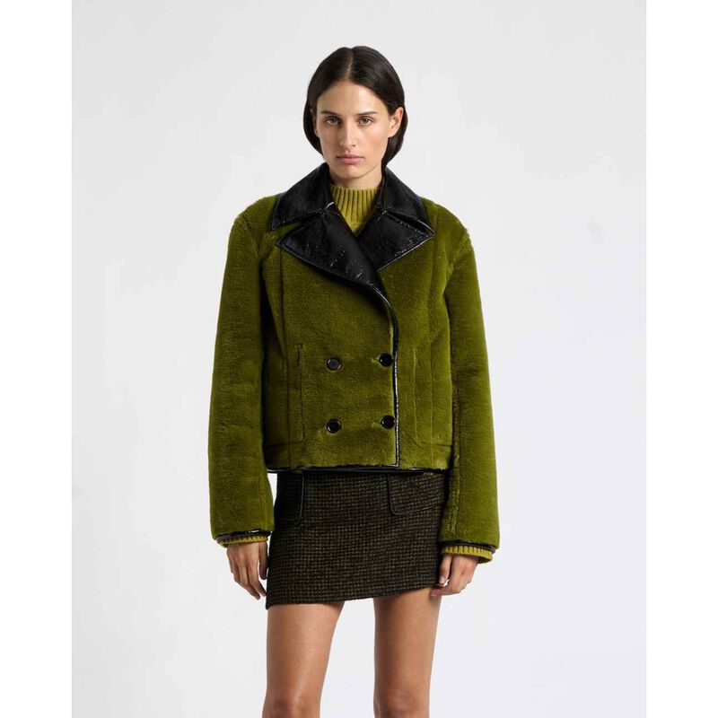 Cue Reversible Faux Fur Jacket image number 1